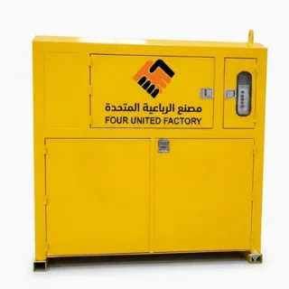 مكبس نفايات 2 يارده أفقي